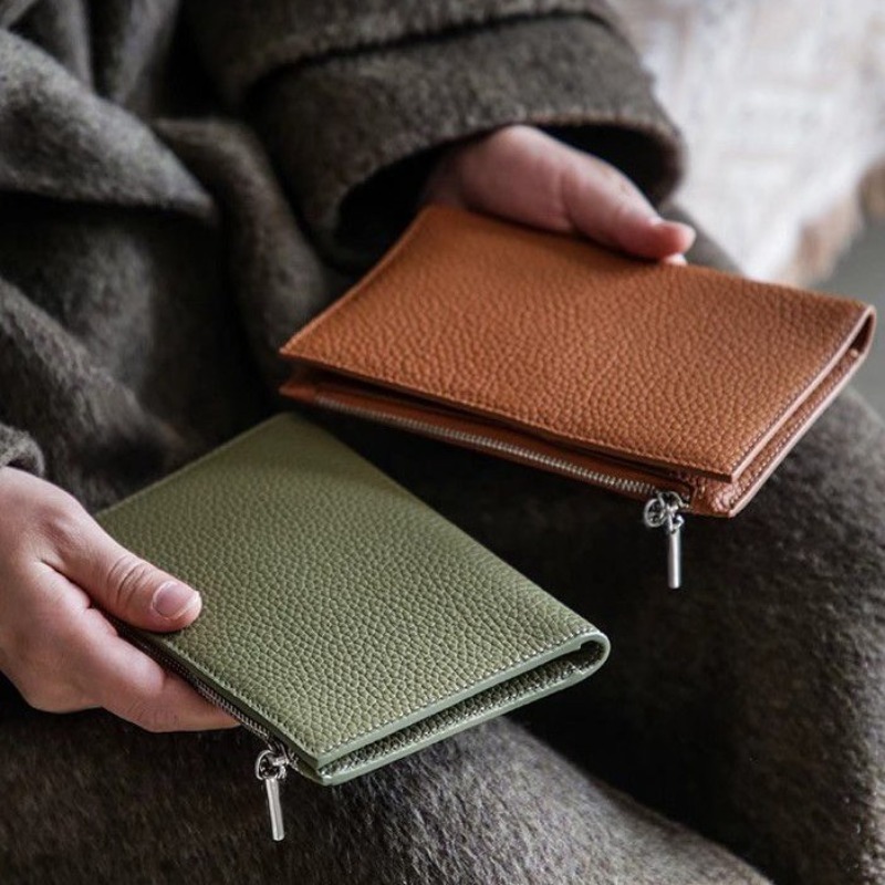 Index Card Holder - Кожаный чехол для паспорта, водонепроницаемый дорожный