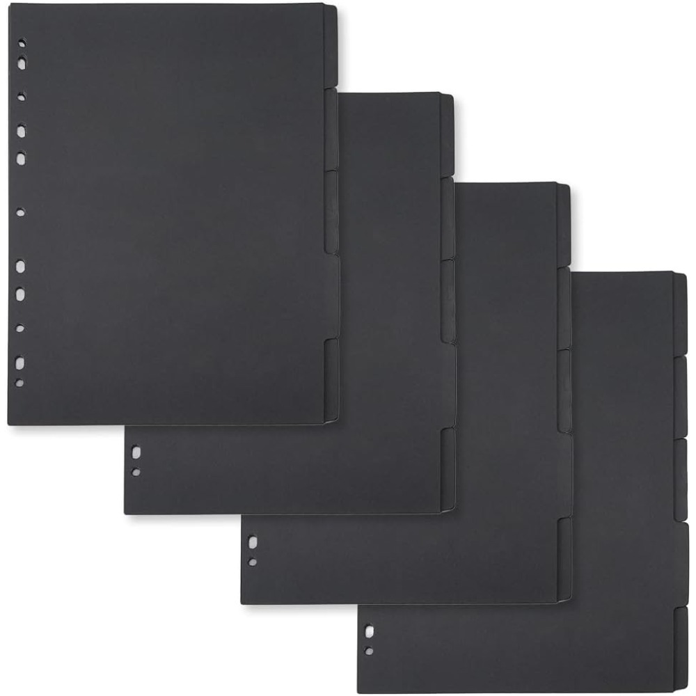 Tab Divider A4 - 20 листов, 5-планшетные разделители для переплета,