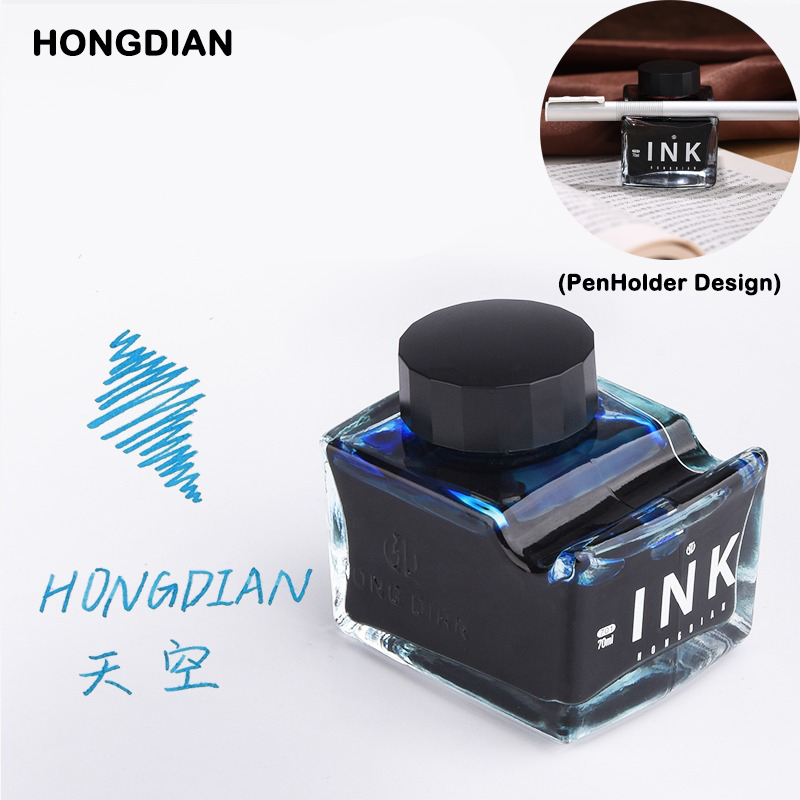 Fountain Pen Bottled Ink - Ручка перьевая HONGDIAN, 70/60/18 мл, различные