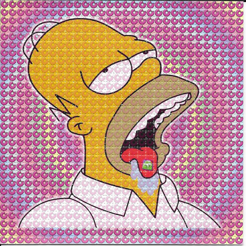 Ink Blotter Paper - Doped, Гомер без психоделической кислоты, Художественный