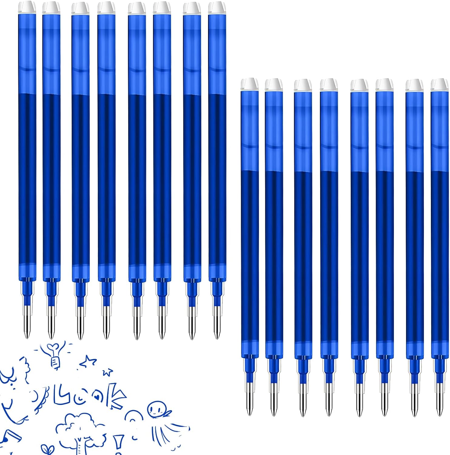 Correction Pen Fine - Набор из 16 стержней для гелевых