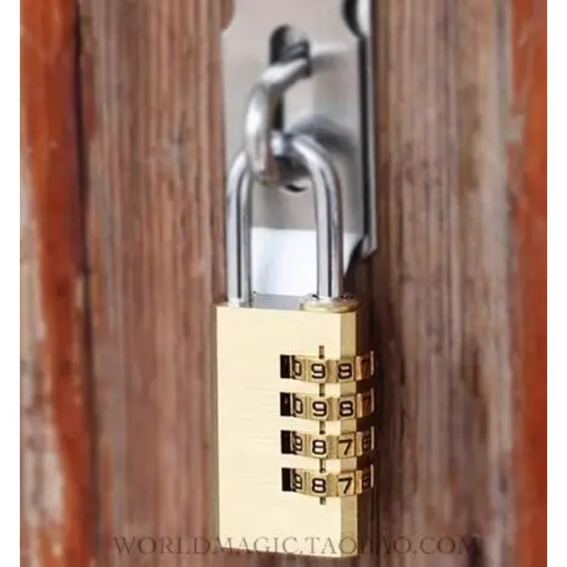 Letter Opener Brass - Выбранный номер Волшебные трюки Индукционный кодовый