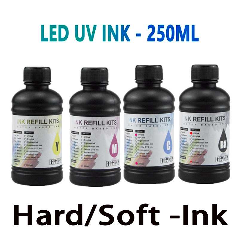 Fountain Pen Bottled Ink - УФ-чернила для LED-принтеров, 250 мл/флакон, для