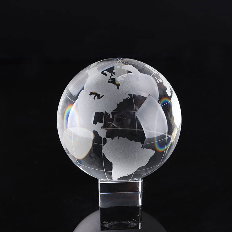 Paper Weight Crystal - Кристаллический шар пресс-папье стеклянный футбол баскетбол