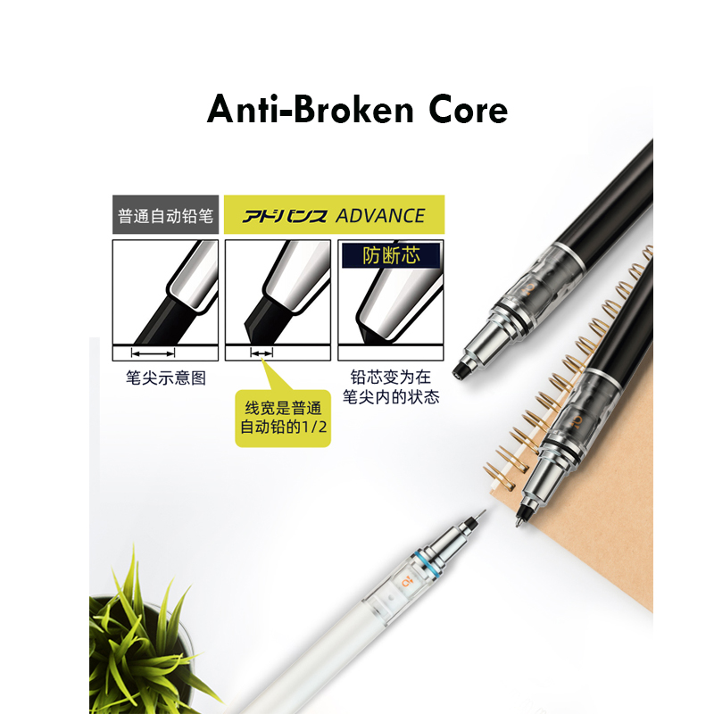 Вращающиеся механические каран – обзор и цена Mechanical Pencil 0.3