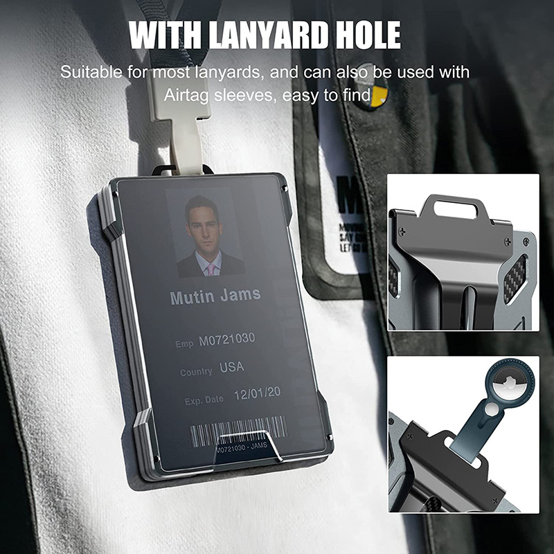 RFID-кошелек для карт, держате – обзор и цена Index Card Holder