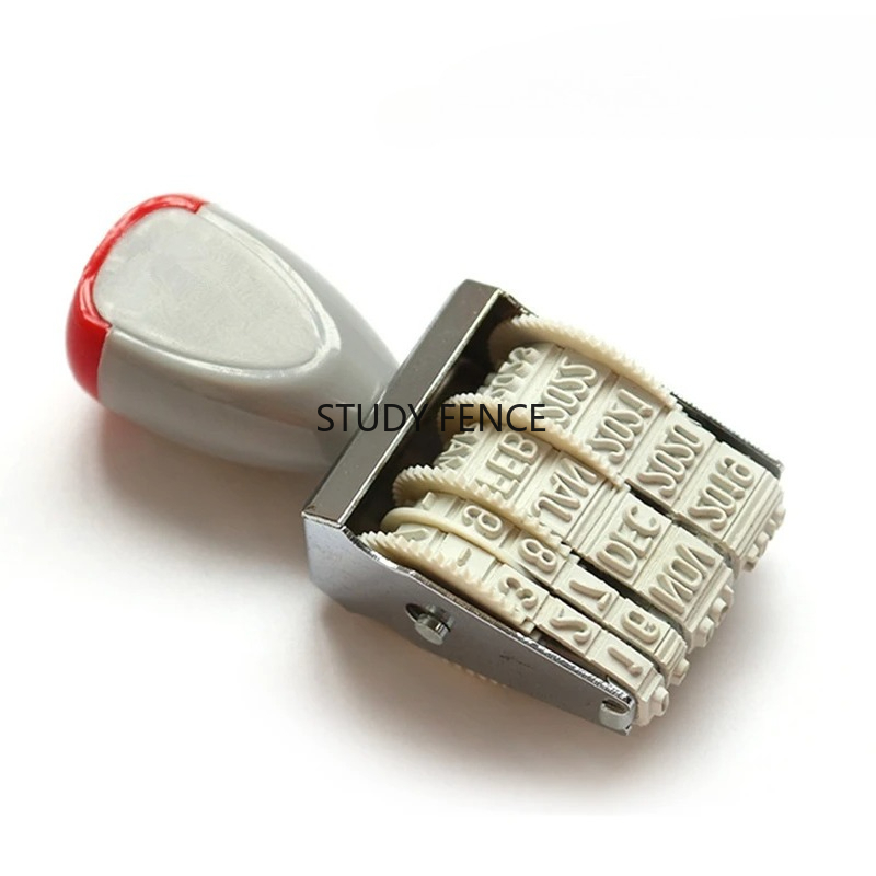 Портативный английский штамп с – обзор и цена Rubber Date Stamp