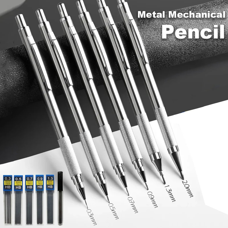 0,3 0,5 0,7 0,9 1,3 2,0 мм наб – обзор и цена Mechanical Pencil 0.3