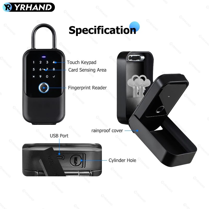 TTlock Smartkey Lock Box Домаш – обзор и цена Card Index Box