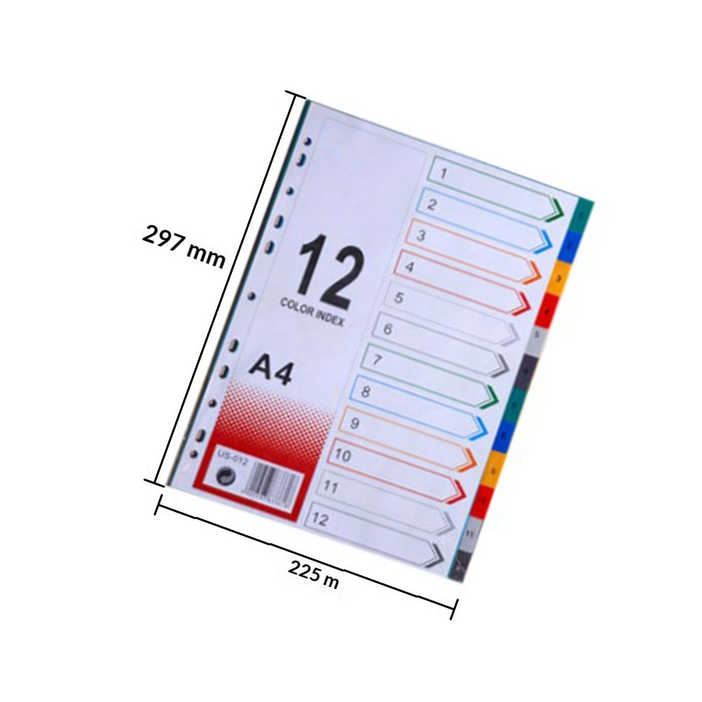 2 шт. разделителей для индексн – обзор и цена Tab Divider A4