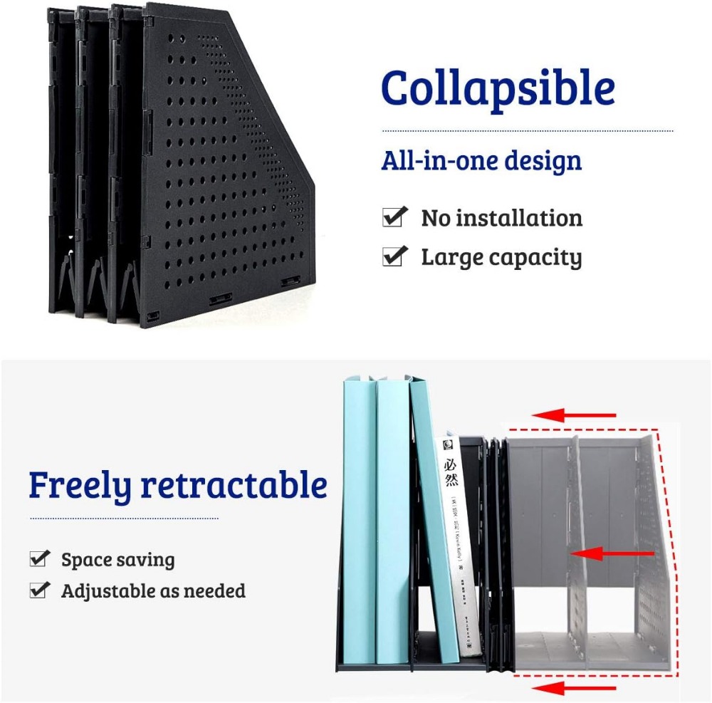 Складной пластиковый настольны – обзор и цена Magazine Holder Rack