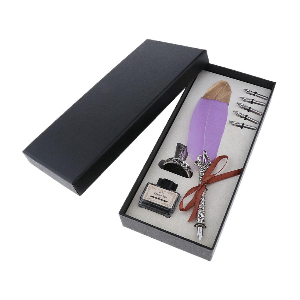 Антикварный набор для каллигра – обзор и цена Fountain Pen Bottled Ink