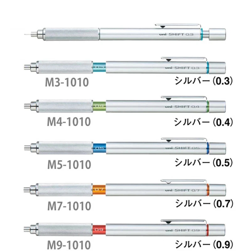 Механический карандаш Uni M510 – обзор и цена Mechanical Pencil 0.3