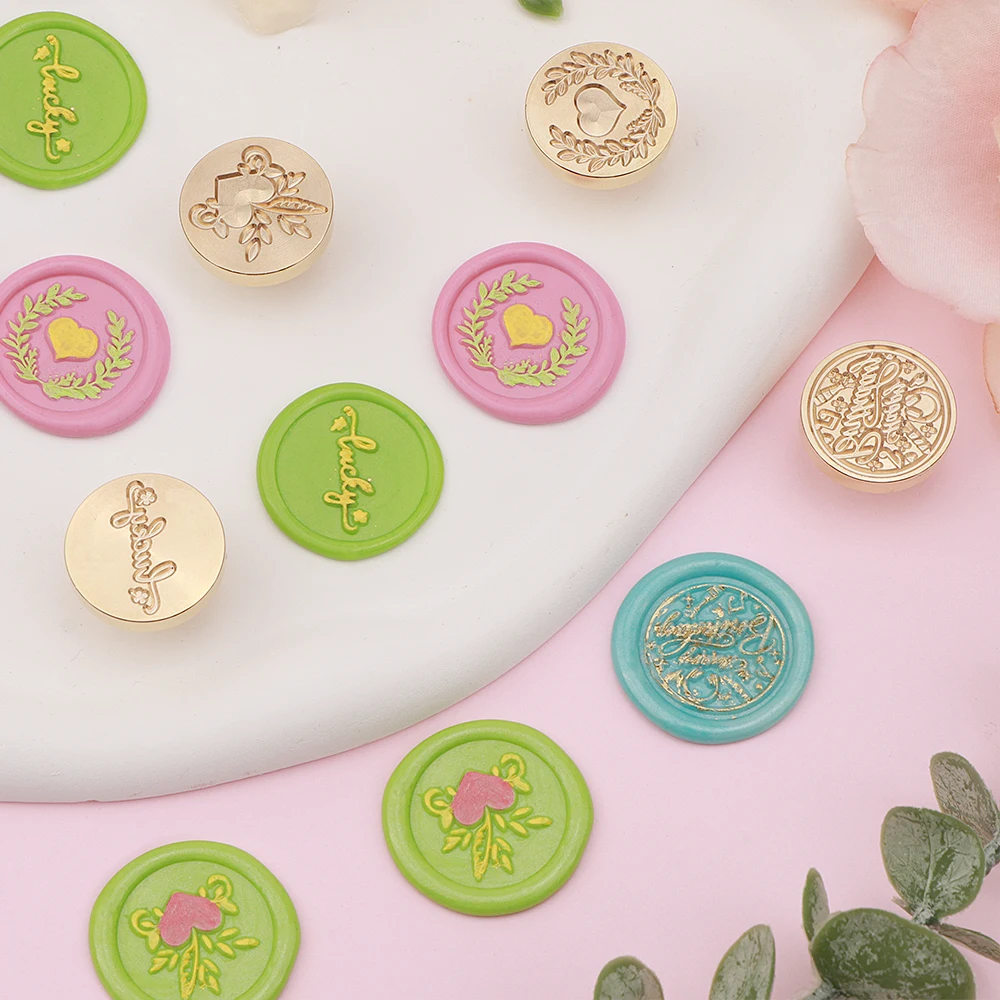 Сердце Рыба Цветы Узор Воскова – обзор и цена Wax Seal Stamp Set