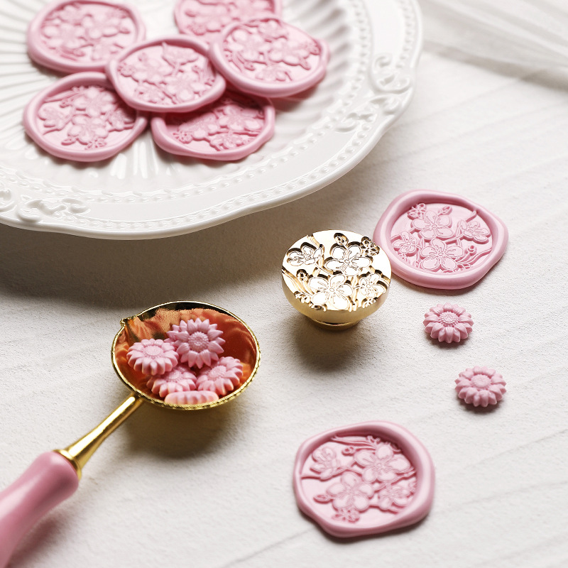 Ретро сургучная печать, весенн – обзор и цена Wax Seal Stamp Set