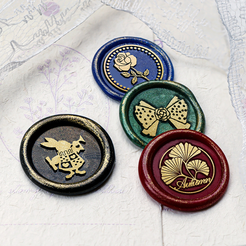 1,5x1,5 см мини сургучная печа – обзор и цена Wax Seal Stamp Set