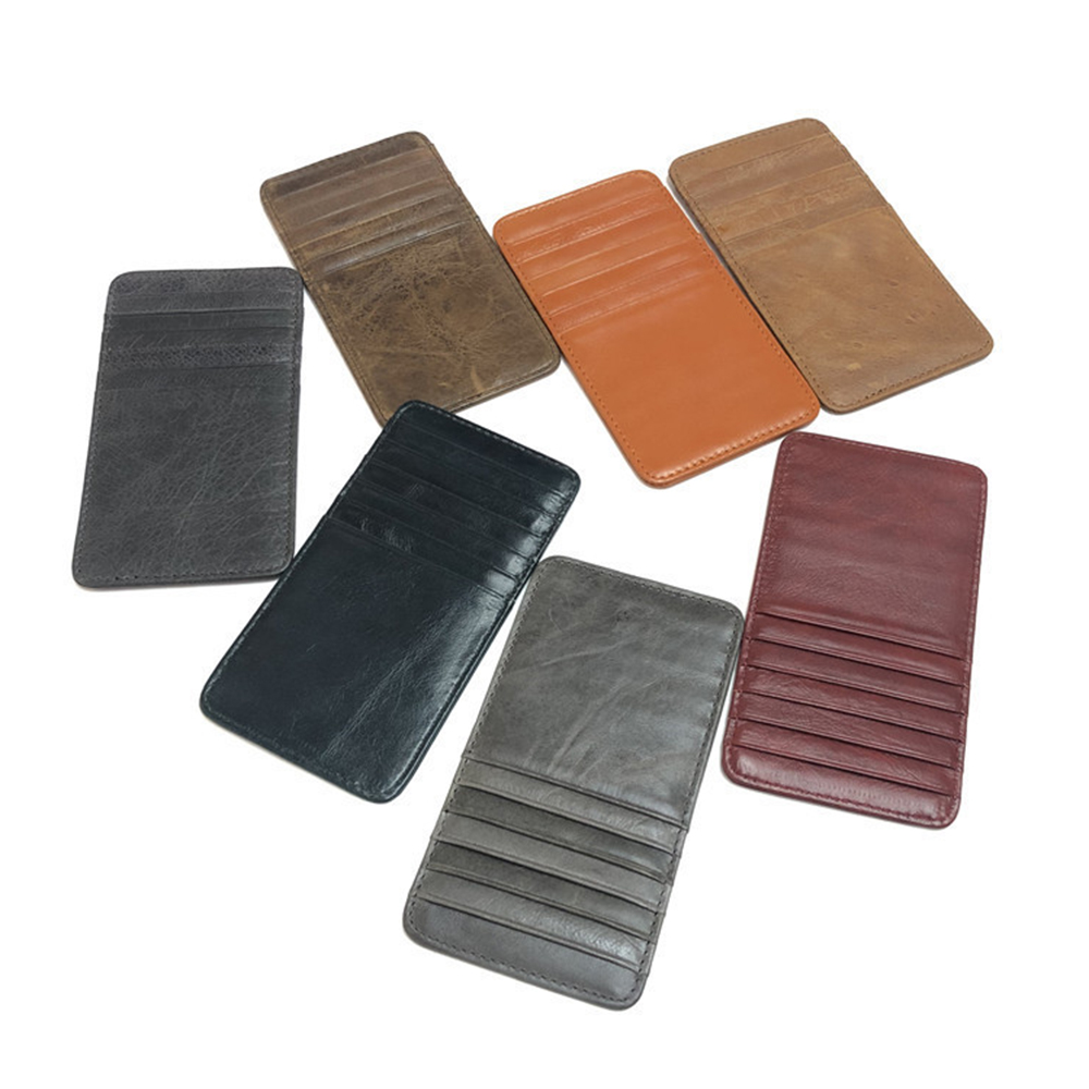 Роскошный кошелек из воловьей  – обзор и цена Index Card Holder