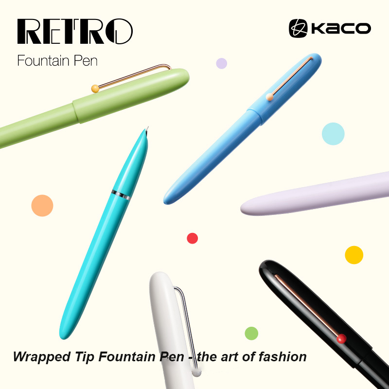 Перьевая ручка KACO RETRO, выс – обзор и цена Fountain Pen Bottled Ink