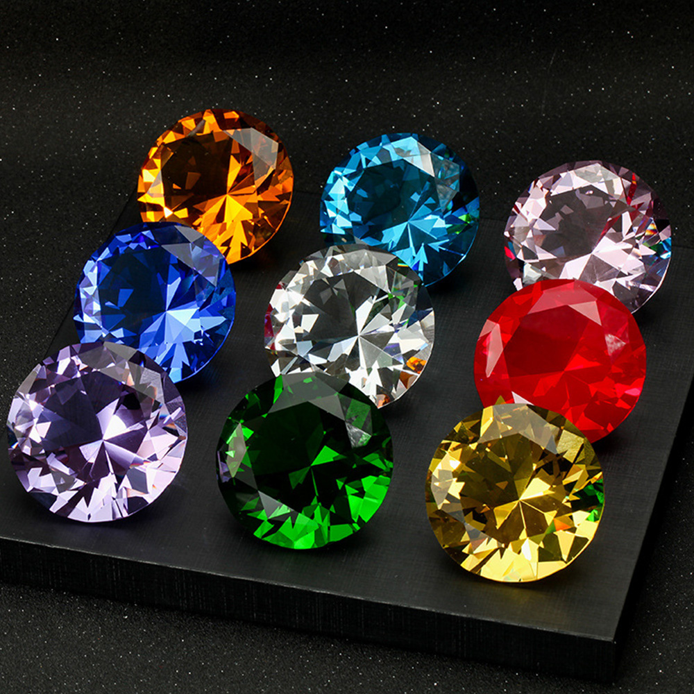 10-цветный кристаллический ром – обзор и цена Paper Weight Crystal