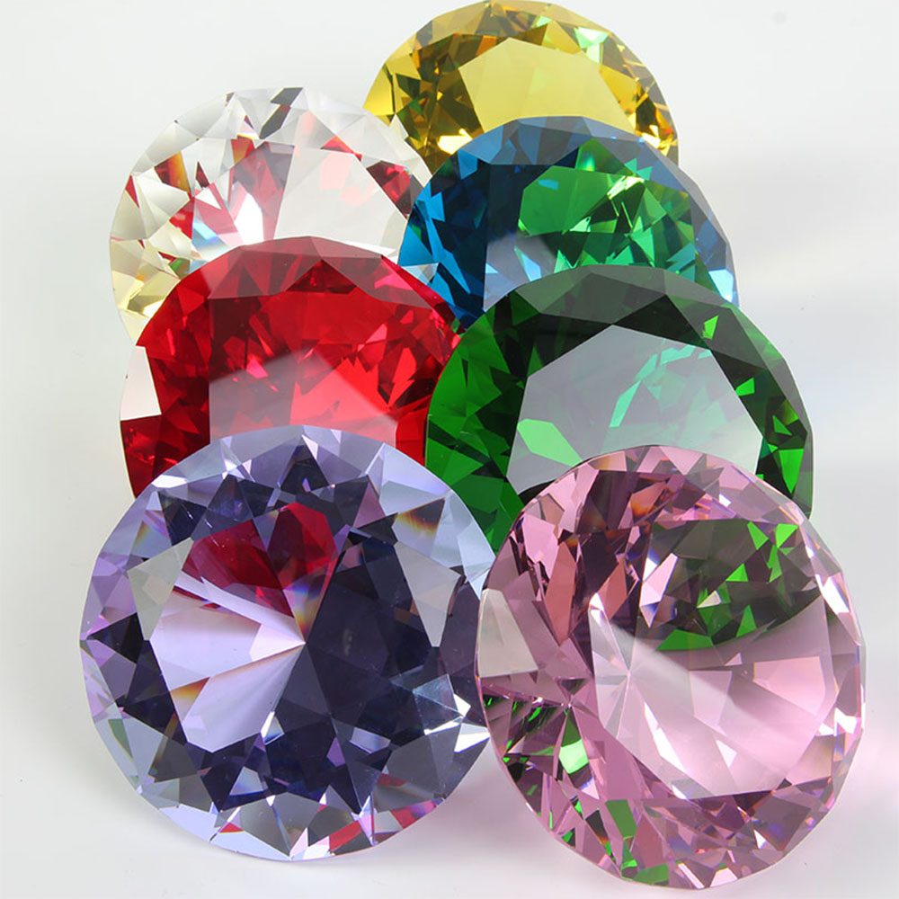 10-цветный кристаллический ром – обзор и цена Paper Weight Crystal