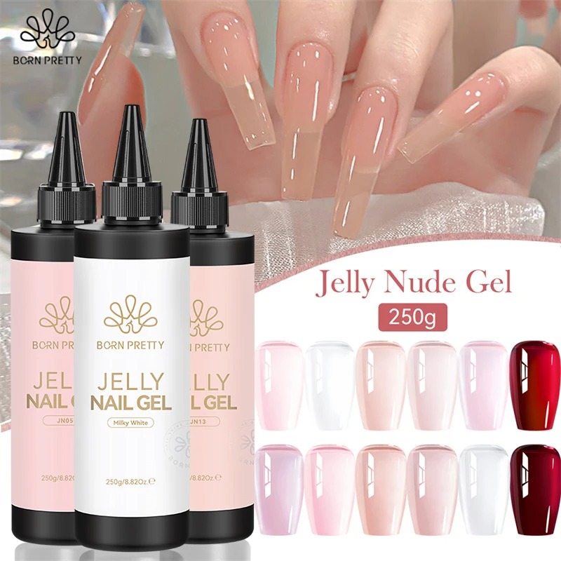 BORN PRETTY 250 г Желе молочно – обзор и цена Gel Refill Pack